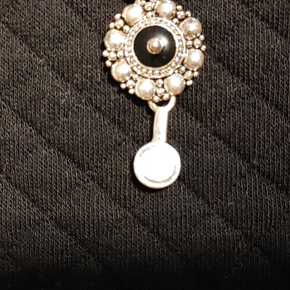 Women's Vintage Black & Silver Bracelet - Picture 4 of 6